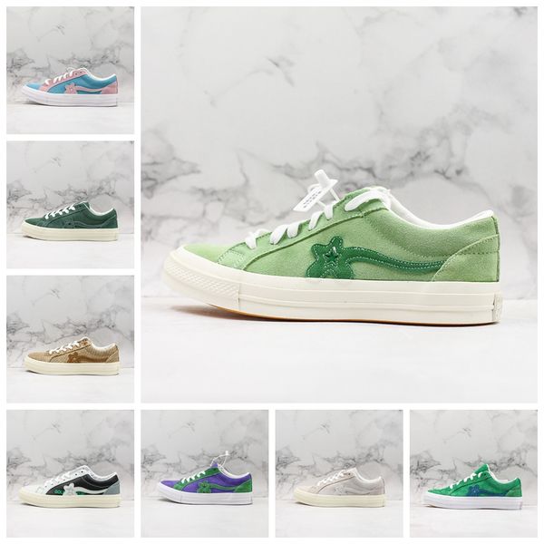 tyler the creator x one star ox golf le fleur ttc fashion designer sneakers casual shoes for men women skateboarding sports shoes trainers, Black
tyler the creator x one star ox golf le fleur ttc fashion designer sneakers casual shoes for men women skateboarding sports shoes trainers, Black