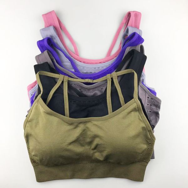 4 styles seamless sports bra women gym back cross strappy fitness women sports bras gym active wear yoga bras for running, White;black
4 styles seamless sports bra women gym back cross strappy fitness women sports bras gym active wear yoga bras for running, White;black