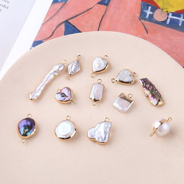 freshwater pearl earrings for women copper edge geometric love pendant diy jewelry material high-quality baroque natural vintage, Silver
freshwater pearl earrings for women copper edge geometric love pendant diy jewelry material high-quality baroque natural vintage, Silver