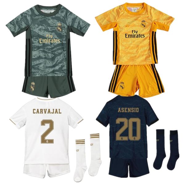 2019/20 real madrid soccer jersey hazard kids kits with socks 19/20 football shirt asensio modric ramos marcelo bale isco child soccer sets, Black;yellow
2019/20 real madrid soccer jersey hazard kids kits with socks 19/20 football shirt asensio modric ramos marcelo bale isco child soccer sets, Black;yellow