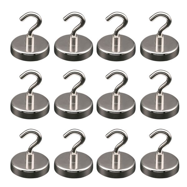 12pcs support hook mini holder circular hanger neodymium ultra strong metal surface kitchen home magnetic wall
12pcs support hook mini holder circular hanger neodymium ultra strong metal surface kitchen home magnetic wall