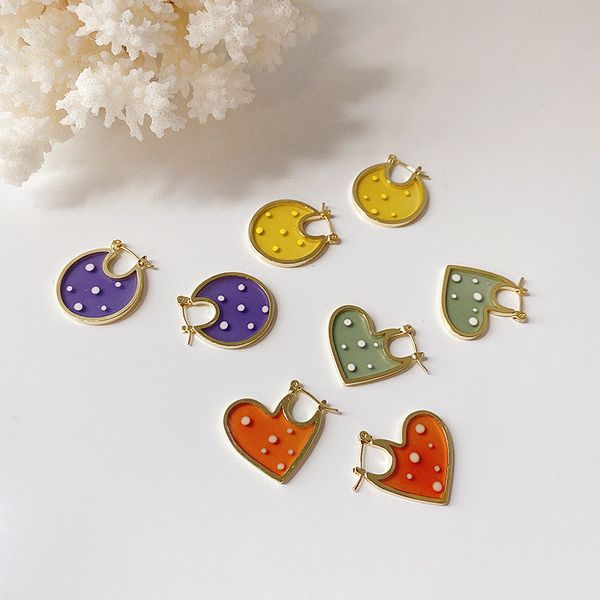 unique design red green color transparent love heart acrylic stud earrings for women girl geometric small round circle earring, Golden;silver
unique design red green color transparent love heart acrylic stud earrings for women girl geometric small round circle earring, Golden;silver