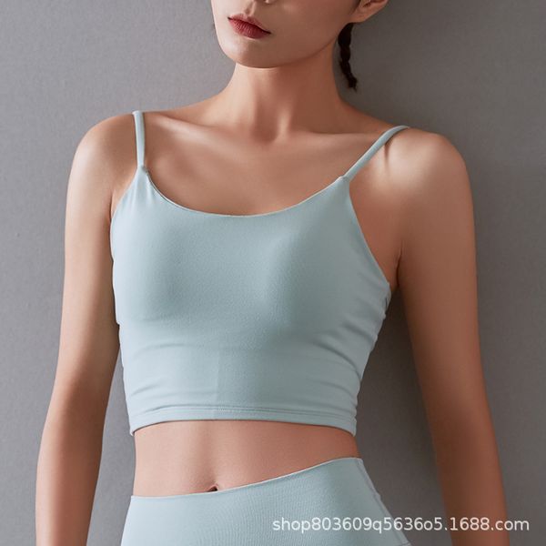 sports brassiere women's spaghetti strap yoga clothes running fitness underwear vest style push up small bust non-steel ring qui, White;black
sports brassiere women's spaghetti strap yoga clothes running fitness underwear vest style push up small bust non-steel ring qui, White;black