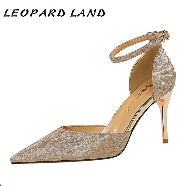 sandals leopard land 7cm fashion hollow women's shoes with stiletto heels shallow mouth pointed toe glitter sequin high ds, Black
sandals leopard land 7cm fashion hollow women's shoes with stiletto heels shallow mouth pointed toe glitter sequin high ds, Black