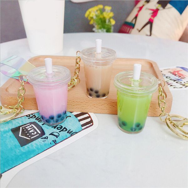simulation pearl milk cup keychain alloy acrylic moving liquid drink bottle women men fashion jewelry, Silver
simulation pearl milk cup keychain alloy acrylic moving liquid drink bottle women men fashion jewelry, Silver