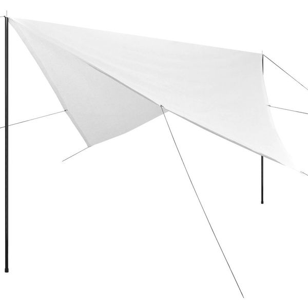 тентовые с рамкой hdpe площади 5 x 5 m white garden sets