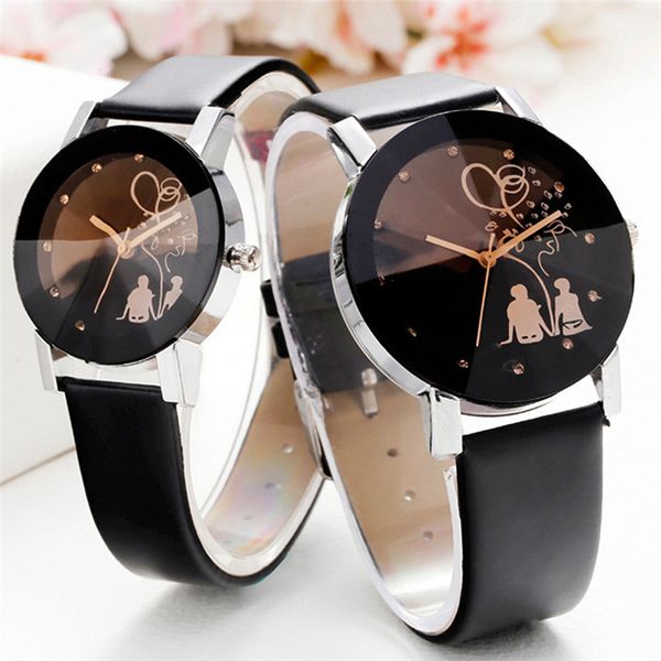 relogio couple watches for lovers stylish spire glass diamond watch leather strap quartz watch men's women's watches couple gift, Slivery;brown
relogio couple watches for lovers stylish spire glass diamond watch leather strap quartz watch men's women's watches couple gift, Slivery;brown