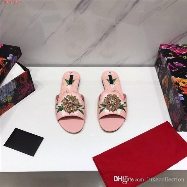 womens early spring fashion slippers printed leather flip-flop slippers exquisite dazzling beauty crystal flat shoes,with box size 34-42, Black
womens early spring fashion slippers printed leather flip-flop slippers exquisite dazzling beauty crystal flat shoes,with box size 34-42, Black