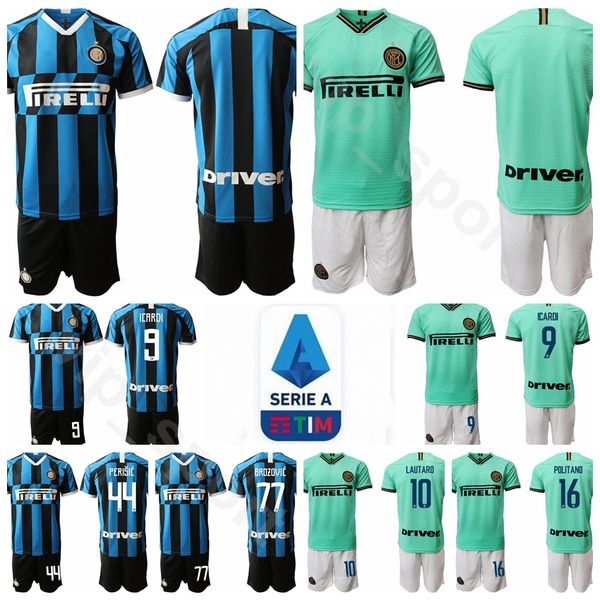 19 20 inter occer milan 9 romelu lukaku mauro icardi jer ey et 16 matteo politano 77 marcelo brozovic kriniar football hirt kit uniform, Black
19 20 inter occer milan 9 romelu lukaku mauro icardi jer ey et 16 matteo politano 77 marcelo brozovic kriniar football hirt kit uniform, Black