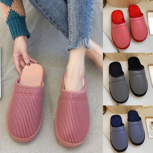 2019 winter slippers for women mens striped leather warm non-slip floor home slippers indoor shoes pantuflas dropshiping, Black
2019 winter slippers for women mens striped leather warm non-slip floor home slippers indoor shoes pantuflas dropshiping, Black