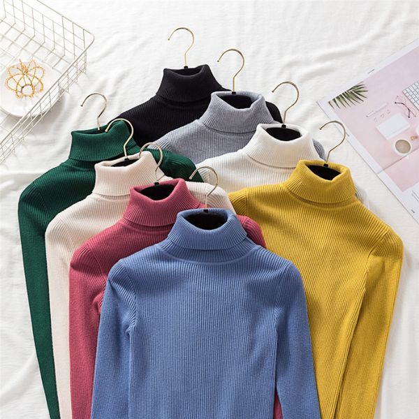 turtleneck sweater women jumper 2019 autumn winter women's sweaters pullover knitted sweater pull femme hiver truien dames, White;black
turtleneck sweater women jumper 2019 autumn winter women's sweaters pullover knitted sweater pull femme hiver truien dames, White;black