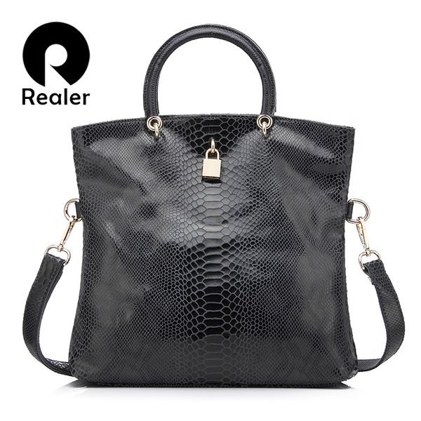 realer woman handbag genuine leather bags female snake pattern tote bag leather handbags evening clutch shoulder bag y190620
realer woman handbag genuine leather bags female snake pattern tote bag leather handbags evening clutch shoulder bag y190620