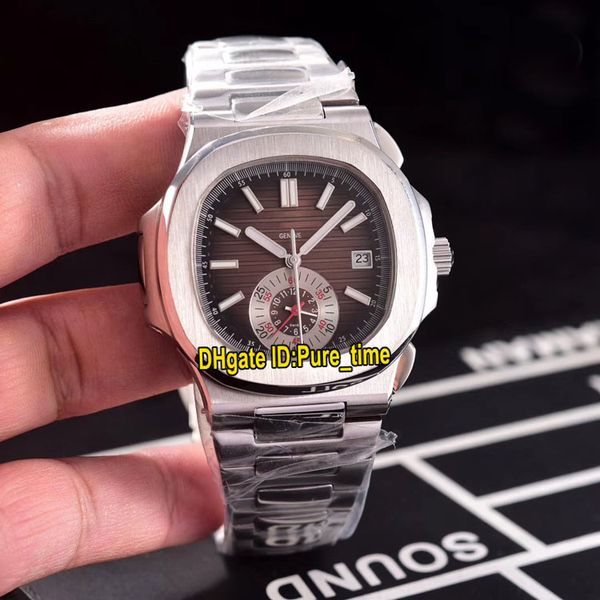 new sport nautilus 5980/1a-001 brown dial automatic mens watch stainless steel bracelet gents watches 4 color pure_time, Slivery;brown
new sport nautilus 5980/1a-001 brown dial automatic mens watch stainless steel bracelet gents watches 4 color pure_time, Slivery;brown