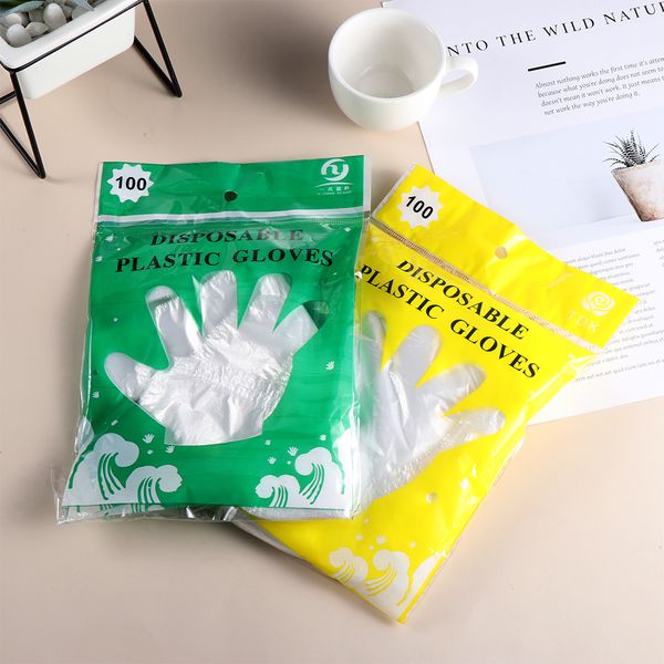 100pcs/set safety hygiene disposable gloves avoid direct touch plastic clear gloves home restaurant hygiene protection supplies
100pcs/set safety hygiene disposable gloves avoid direct touch plastic clear gloves home restaurant hygiene protection supplies