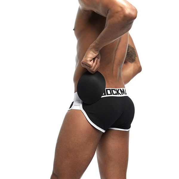 jockmail brand men briefs underwear man magic bottom pad hip lifting bulge pouch cotton shorts trunks cueca gay underpants push up cup hip, Black;white
jockmail brand men briefs underwear man magic bottom pad hip lifting bulge pouch cotton shorts trunks cueca gay underpants push up cup hip, Black;white