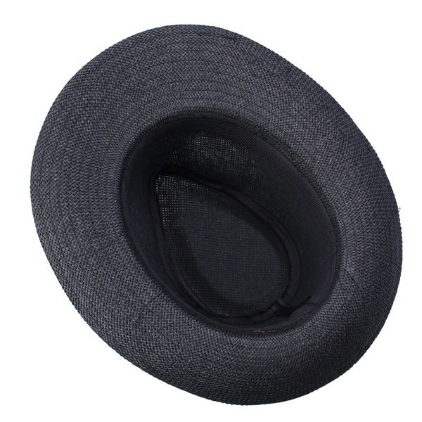 women lady men straw hat beach summer wide brim cap breathable panama fashion sunhat ya88, Black;white
women lady men straw hat beach summer wide brim cap breathable panama fashion sunhat ya88, Black;white