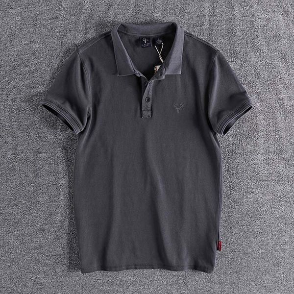 2020 simple embroidery pearl cotton youth lapel shirt summer men's short sleeve 0190 on sale, White;black
2020 simple embroidery pearl cotton youth lapel shirt summer men's short sleeve 0190 on sale, White;black