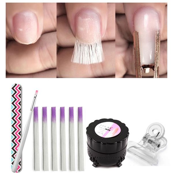 5pcs fiberglass gel kit nails extension fast ptherapy repair damaged nail tool nail art set for salon and home use
5pcs fiberglass gel kit nails extension fast ptherapy repair damaged nail tool nail art set for salon and home use