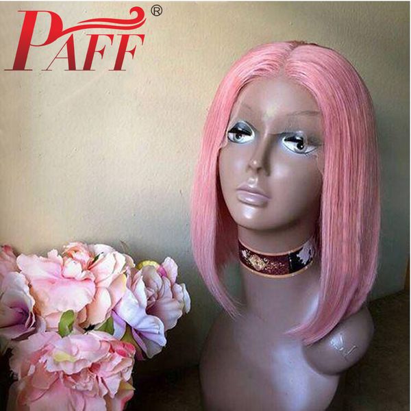 paff pink colored full lace human hair wigs straight bob brazilian remy hair glueless full lace wigs bleached knot with baby hair, Black;brown
paff pink colored full lace human hair wigs straight bob brazilian remy hair glueless full lace wigs bleached knot with baby hair, Black;brown