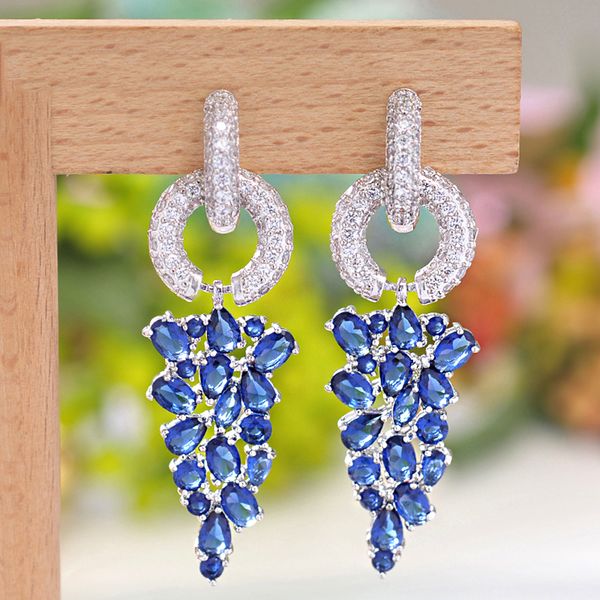 charm wedding accessories trendy style stud earrings cubic zircon vintage leaf-shape crystal rhinestone party wedding jewelry, White
charm wedding accessories trendy style stud earrings cubic zircon vintage leaf-shape crystal rhinestone party wedding jewelry, White