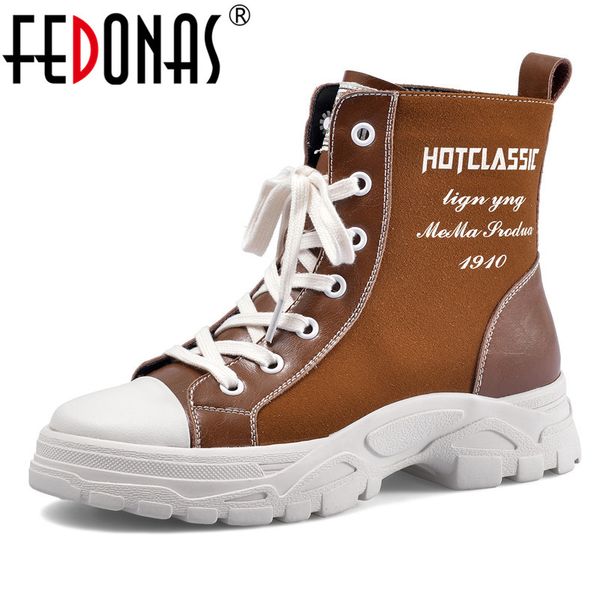 fedonas genuine cow leather women classic ankle boots high heels casual shoes woman autumn winter platform boots shoes female, Black
fedonas genuine cow leather women classic ankle boots high heels casual shoes woman autumn winter platform boots shoes female, Black