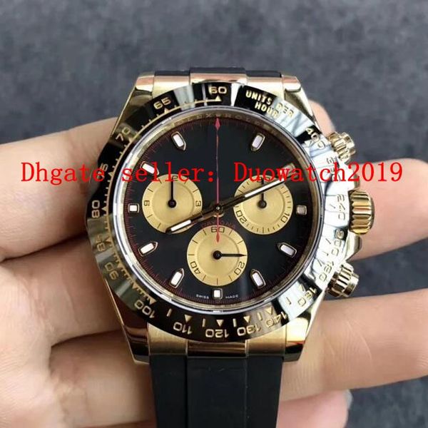 mens 40mm ar automatic chronograph cal.4130 movement ceramic bezel eta 116518 yellow gold watches 904l wristwatches, Slivery;brown
mens 40mm ar automatic chronograph cal.4130 movement ceramic bezel eta 116518 yellow gold watches 904l wristwatches, Slivery;brown