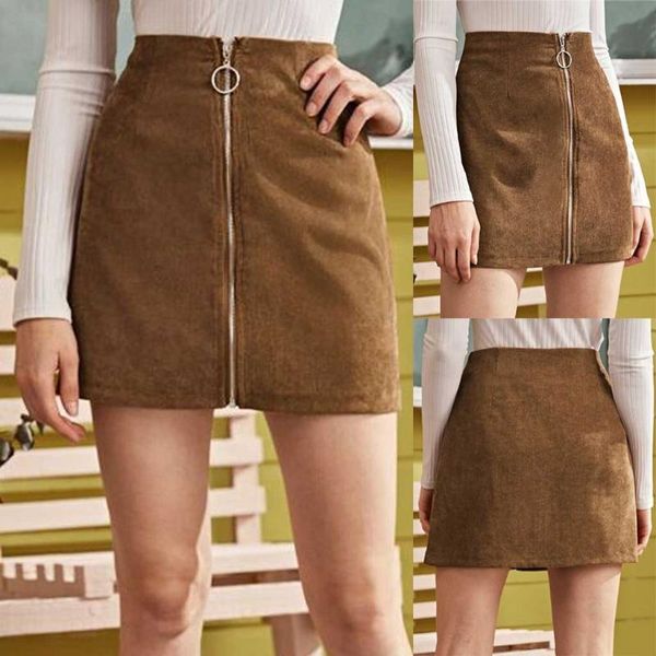 women zipper high waist corduroy fashion girls uniform pleated mini skirt saia longa skirts womens gonne donna#s, Black
women zipper high waist corduroy fashion girls uniform pleated mini skirt saia longa skirts womens gonne donna#s, Black