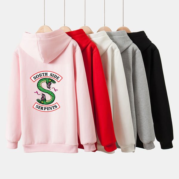 women/men american riverdale southside serpents hoodies sweatshirts 2018 south side sweatshirt hip-hop popular clothing, Black
women/men american riverdale southside serpents hoodies sweatshirts 2018 south side sweatshirt hip-hop popular clothing, Black