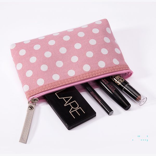ins dots mini coin purses zipper wallet women cosmetic makeup bag toiletry totes multipurpose canvas bags cards key mobile phone pouch cz325, White
ins dots mini coin purses zipper wallet women cosmetic makeup bag toiletry totes multipurpose canvas bags cards key mobile phone pouch cz325, White