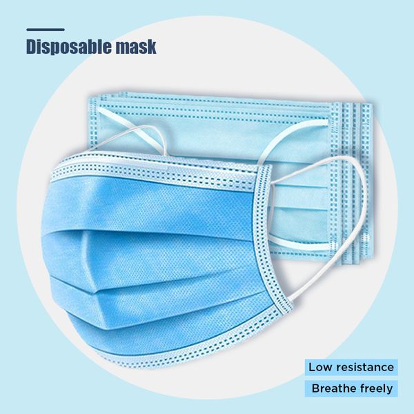 disposable population mask non-woven fabric three-layer dust-proof anti-spray pollen barrier mask breathable and comfortable 10pcs / b
disposable population mask non-woven fabric three-layer dust-proof anti-spray pollen barrier mask breathable and comfortable 10pcs / b