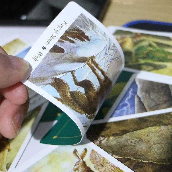 2019 nature tarot cards deck full english mysterious animal playing cards game for family party board game
2019 nature tarot cards deck full english mysterious animal playing cards game for family party board game