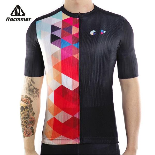 racmmer 2020 pro team breathable cycling jersey summer mtb bicycle short clothing ropa sportwear bike clothes, Black;red
racmmer 2020 pro team breathable cycling jersey summer mtb bicycle short clothing ropa sportwear bike clothes, Black;red