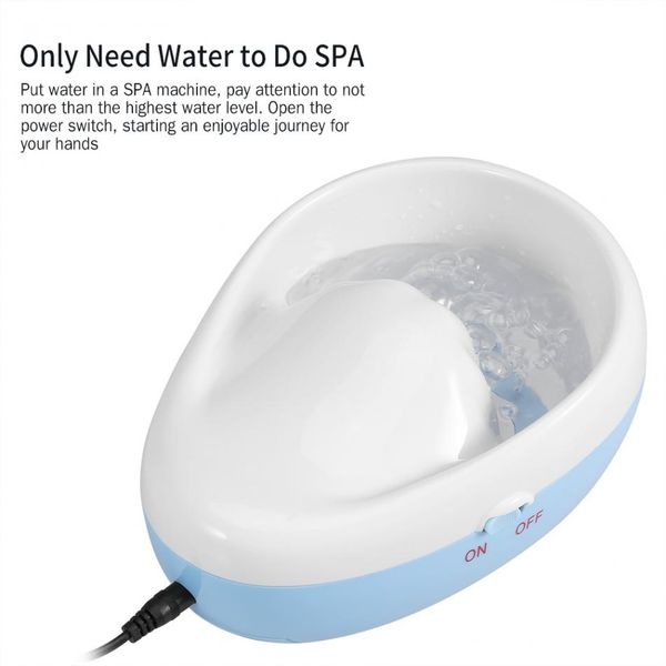 air bubble electric hand bowl spa manicure soak soaker для снятия лака 
air bubble electric hand bowl spa manicure soak soaker для снятия лака
