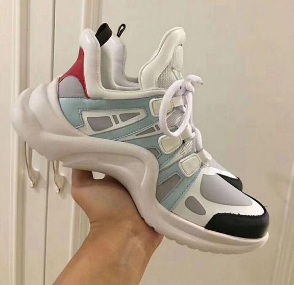 2020 new designer original box archlight man casual shoes woman hococal sneaker mixed colors tpu sole race runner grandpa shoes, Black
2020 new designer original box archlight man casual shoes woman hococal sneaker mixed colors tpu sole race runner grandpa shoes, Black