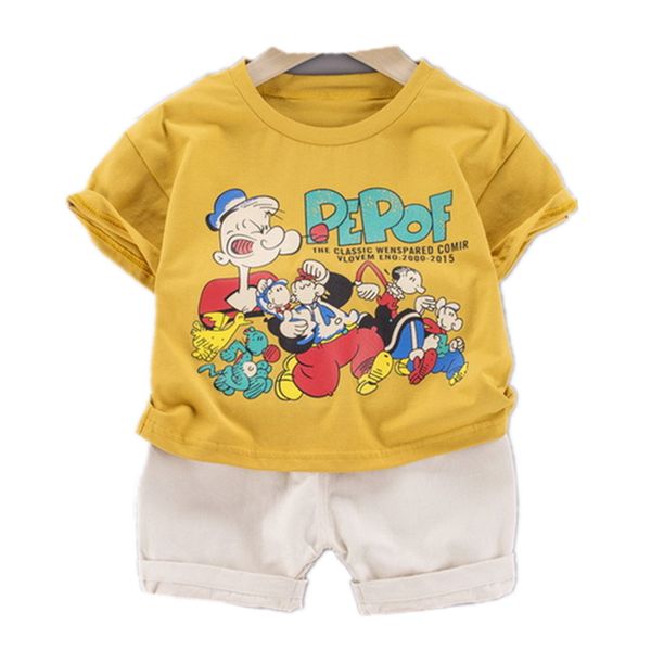 baby boys clothes kids clothing set summer newborn popeye t-shirt shorts 2pcs tracksuit boy toddler jogging suit outfit, White
baby boys clothes kids clothing set summer newborn popeye t-shirt shorts 2pcs tracksuit boy toddler jogging suit outfit, White