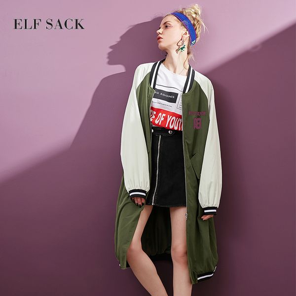 elf sack number prints harajuku women baseball long jackets female outerwear loose oversize straight zipper flight suit style, Tan;black
elf sack number prints harajuku women baseball long jackets female outerwear loose oversize straight zipper flight suit style, Tan;black