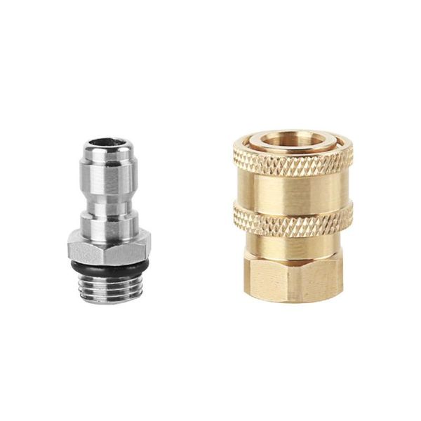 high pressure washer m14x1.5mm brass connector 1/4+quick release coupler male female connector for pressure washer gun nozzle
high pressure washer m14x1.5mm brass connector 1/4+quick release coupler male female connector for pressure washer gun nozzle