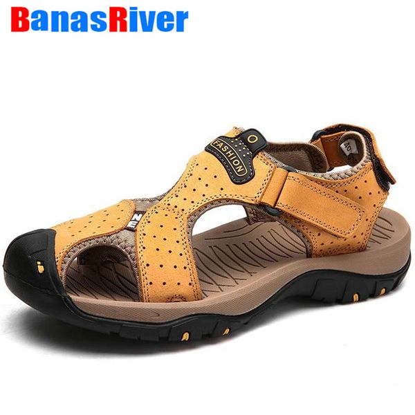 2020 zapatillas hombre leather men's shoes summer sandals fashion outdoor beach outdoor walking footwear slippers big size 38-47, Black
2020 zapatillas hombre leather men's shoes summer sandals fashion outdoor beach outdoor walking footwear slippers big size 38-47, Black