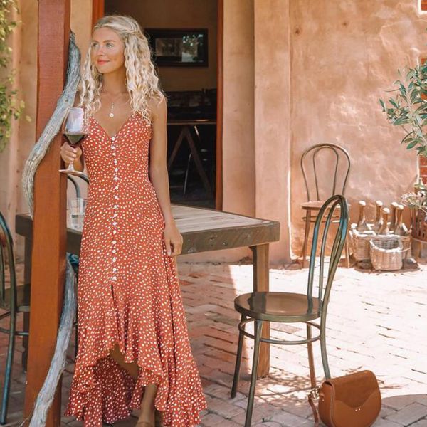 meihuida 2019 womens boho maxi dress girls summer spaghetti strap sweet dot long dress ladies beach sundress vestido de mujer, Black;gray
meihuida 2019 womens boho maxi dress girls summer spaghetti strap sweet dot long dress ladies beach sundress vestido de mujer, Black;gray