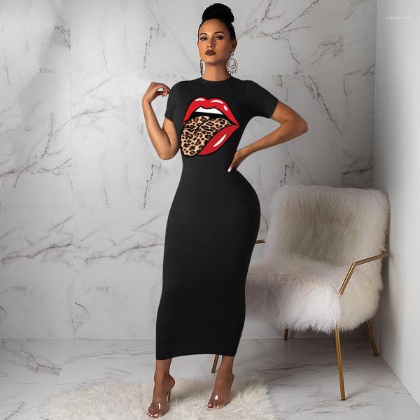 slim ladies dress short sleeve crew neck temperament clothing tongue leopard print womens dresses casual fashion, Black;gray
slim ladies dress short sleeve crew neck temperament clothing tongue leopard print womens dresses casual fashion, Black;gray