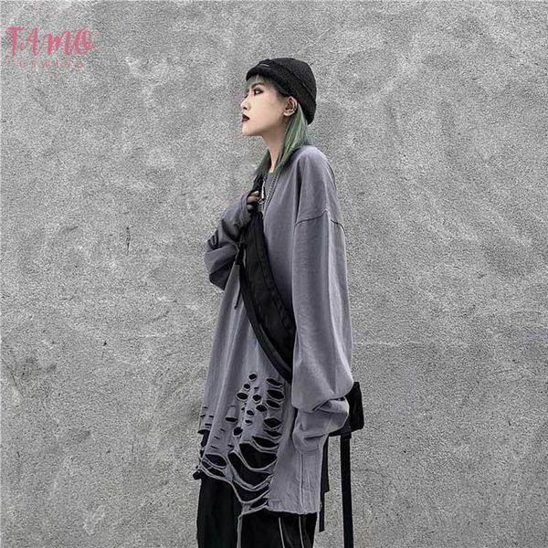 harajuku hole t shirt women round neck long sleeve women punk t shirts tees solid hip hop women tshirt streetwear fe, White
harajuku hole t shirt women round neck long sleeve women punk t shirts tees solid hip hop women tshirt streetwear fe, White
