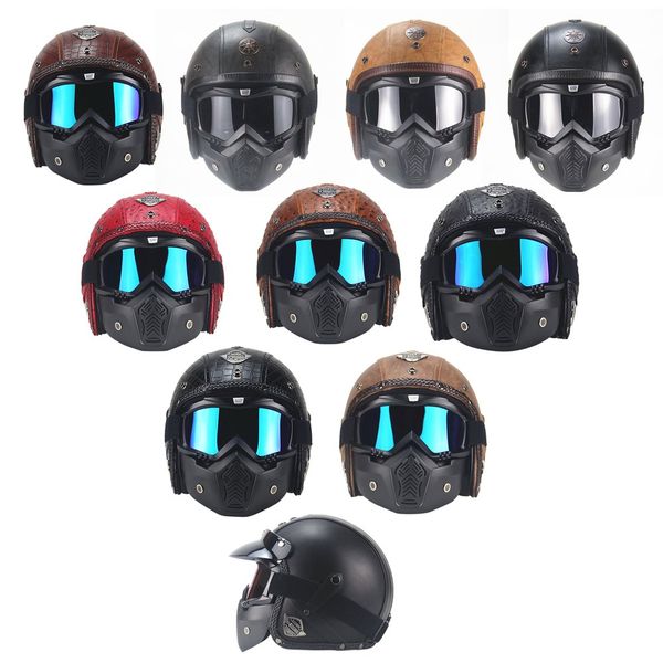 four seasons vintage helmet handmade personality retro exquisite helmet motorcycle motor car 3/4 leather half
four seasons vintage helmet handmade personality retro exquisite helmet motorcycle motor car 3/4 leather half
