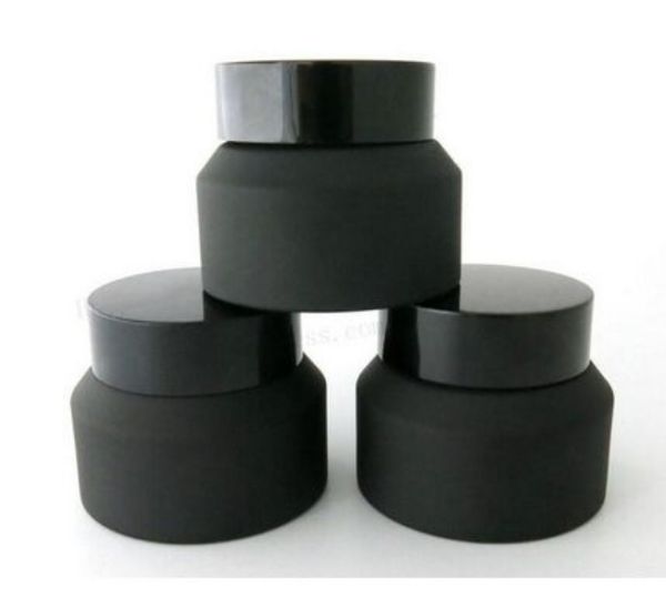 15g 30g 50g frost black glass cream jar with lids white seal insertion container cosmetic packaging glass cream pot
15g 30g 50g frost black glass cream jar with lids white seal insertion container cosmetic packaging glass cream pot
