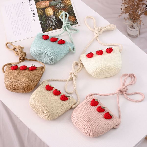 cute strawberry children straw coin purse girls good birthday gift children inclined shoulder bag little princess zipper bag, White
cute strawberry children straw coin purse girls good birthday gift children inclined shoulder bag little princess zipper bag, White