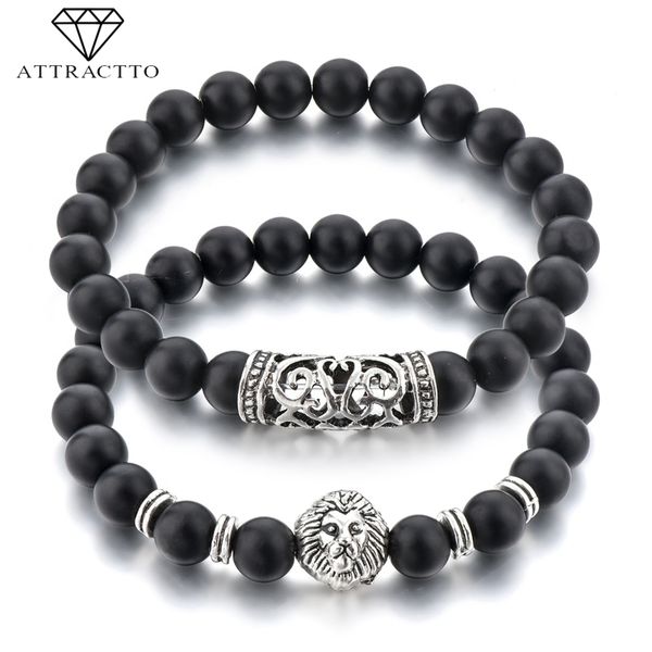 attractto 2pcs/set charm silver lion bracelets bangles for women stretch distance bracelet handmade jewelry bracelet sbr190011
attractto 2pcs/set charm silver lion bracelets bangles for women stretch distance bracelet handmade jewelry bracelet sbr190011