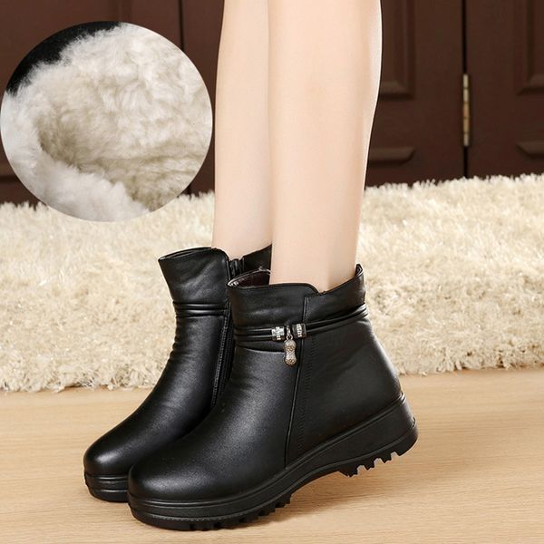 30 winter shoes women ankle boots warm cotton shoes cold winter female boots pu leather black a1958
30 winter shoes women ankle boots warm cotton shoes cold winter female boots pu leather black a1958