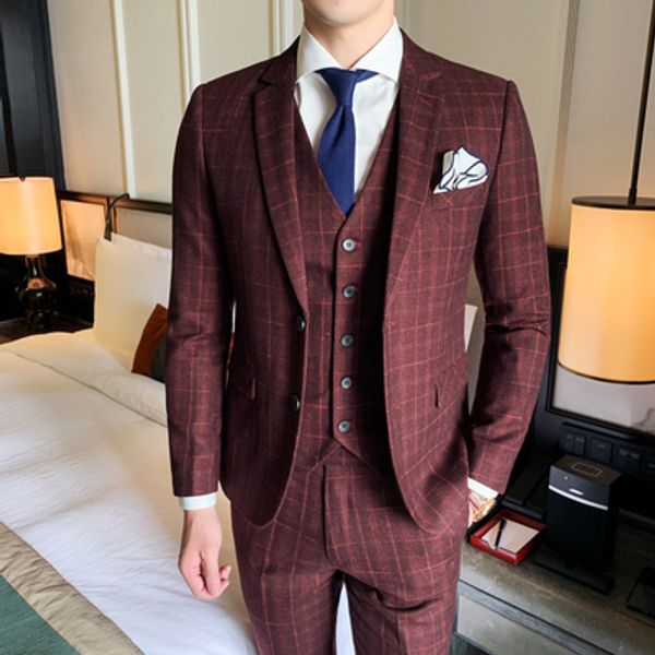 2020 новый плед костюм костюм мужчина из трех частей корейской версии тонкий дружки свадебное платье пофессиональной платье, White;black
2020 новый плед костюм костюм мужчина из трех частей корейской версии тонкий дружки свадебное платье пофессиональной платье, White;black