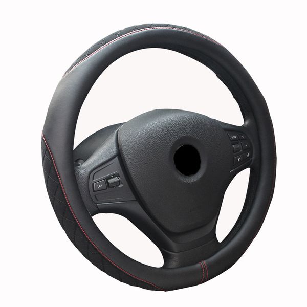 microfiber leather steering cover for car auto automotive 15 inch women men universal round steering wheel cover black
microfiber leather steering cover for car auto automotive 15 inch women men universal round steering wheel cover black