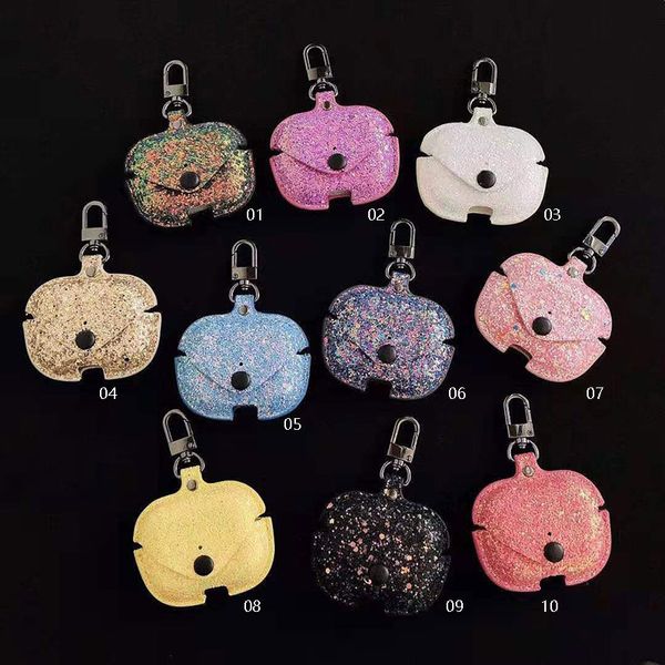 sequin glitter bling imitation leather protective cover case for airpods pro airpods 2/1 shell skin with hook
sequin glitter bling imitation leather protective cover case for airpods pro airpods 2/1 shell skin with hook