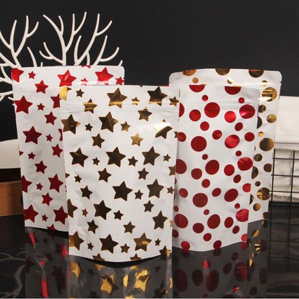 creative dot star pattern aluminum foil zip lock bag self zipper food storage retail packaging pouch package an2831
creative dot star pattern aluminum foil zip lock bag self zipper food storage retail packaging pouch package an2831